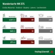 WK 375 Großes Walsertal - Feldkirch - Bludenz - Laterns - Liechtenstein, Wanderkarte 1:50.000 - Abbildung 2