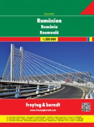 Rumänien - Moldawien, Autoatlas 1:300.000