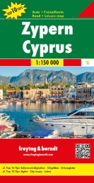 Zypern, Autokarte 1:150.000, Top 10 Tips
