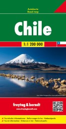 Chile, Autokarte 1:1,2 Mio.