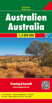 Australien, Autokarte 1:3.000.000