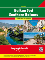 Balkan Süd, Autoatlas 1:200.000-1:500.000