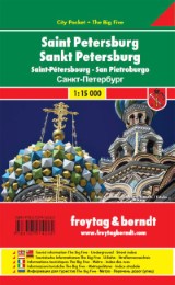 Sankt Petersburg, Stadtplan 1:15.000, City Pocket + The Big Five