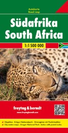 Südafrika, Autokarte 1:1.500.000