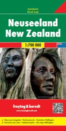 Neuseeland, Autokarte 1:700.000