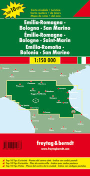 Emilia-Romagna - Bologna - San Marino, Autokarte 1:150.000, Top 10 Tips - Abbildung 2