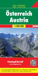 Österreich, Autokarte 1:300.000
