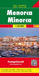 Menorca, Autokarte 1:50.000