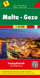 Malta - Gozo, Autokarte 1:30.000