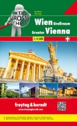 Wien Großraum Riesenatlas, Städteatlas 1:15.000 - Cover