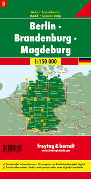 Berlin - Brandenburg - Magdeburg, Autokarte 1:150.000, Blatt 5 - Abbildung 1