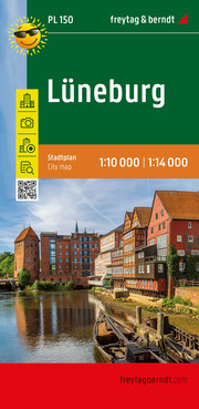 Lüneburg, Stadtplan 1:14.000, freytag & berndt