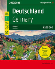 Deutschland, Autoatlas 1:200.000, Ausgabe 2022/2023