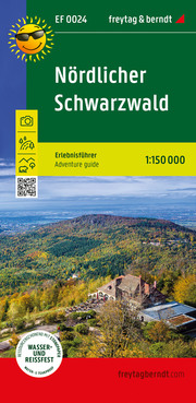 Nördlicher Schwarzwald, Erlebnisführer 1:150.000, freytag & berndt, EF 0024