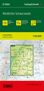 Nördlicher Schwarzwald, Erlebnisführer 1:150.000, freytag & berndt, EF 0024 - Abbildung 1