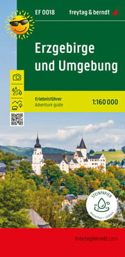Erzgebirge und Umgebung, Erlebnisführer 1:160.000, freytag & berndt, EF 0018
