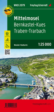 Mittelmosel - Bernkastel-Kues - Traben-Trarbach, Wanderkarte 1:25.000