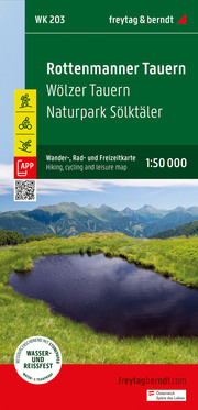 Rottenmanner Tauern, Wander-, Rad- und Freizeitkarte 1:50.000, WK 0203