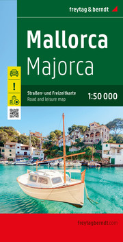 Mallorca, Straßen- und Freizeitkarte 1:50.000