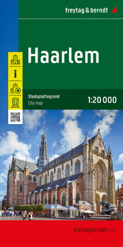Haarlem, Stadtplan 1:20.000