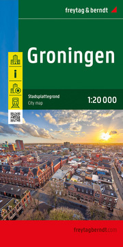 Groningen, Stadtplan 1:20.000