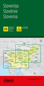Slowenien, Straßen- und Freizeitkarte 1:150.000, freytag & berndt - Abbildung 4