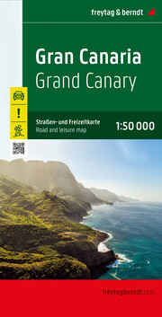 Gran Canaria, Straßen- und Freizeitkarte 1:50.000