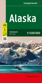 Alaska, Straßenkarte 1:1.500.000