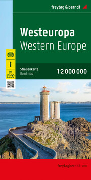 Westeuropa, Straßenkarte 1:2.000.000