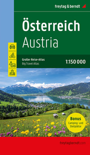 Österreich, Autoatlas 1:150.000