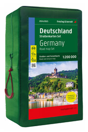 Deutschland, Straßenkarten-Set 1:200.000,2024/2025, freytag & berndt - Cover