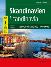 Skandinavien Autoatlas - Cover