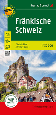 Fränkische Schweiz, Freizeitkarte 1:130.000, freytag & berndt