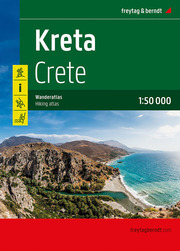 Kreta, Wanderatlas 1:50.000, freytag & berndt