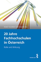 20 Jahre Fachhochschulen in Österreich - Cover