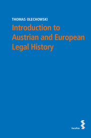 Introduction to Austrian and European Legal History