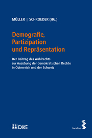 Demografie, Partizipation und Repräsentation - Cover