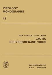 Lactic Dehydrogenase Virus - Cover