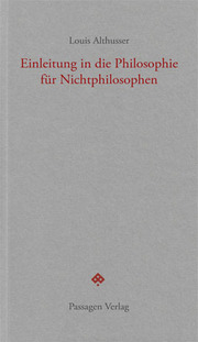 Einleitung in die Philosophie für Nichtphilosophen - Cover
