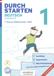 Durchstarten Deutsch 1. Klasse Mittelschule/AHS - Cover