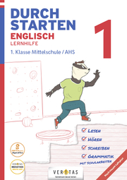 Durchstarten Englisch 1. Klasse Mittelschule/AHS Lernhilfe (mit Audio-CD)
