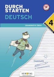 Durchstarten Deutsch 4. Klasse Mittelschule/AHS Grammatik üben - Cover