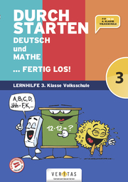 Durchstarten. Deutsch und Mathe... fertig los! 3. Klasse Volksschule - Cover