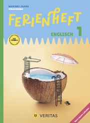 Ferienheft Englisch 1. Klasse Volksschule. Lehrplan 2023 - Cover