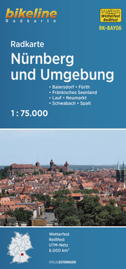 Radkarte Nürnberg und Umgebung (RK-BAY06)