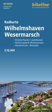 Radkarte Wilhelmshaven, Wesermarsch (RK-NDS04)