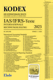 KODEX Internationale Rechnungslegung IAS/IFRS - Texte 2023