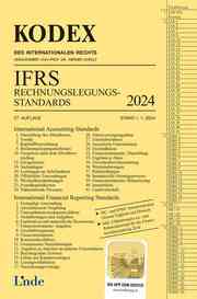 KODEX Internationale Rechnungslegung IAS/IFRS - Texte 2024