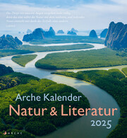 Arche Kalender Natur & Literatur 2025 - Cover
