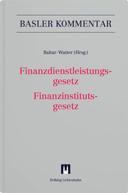 Finanzdienstleistungsgesetz/Finanzinstitutsgesetz